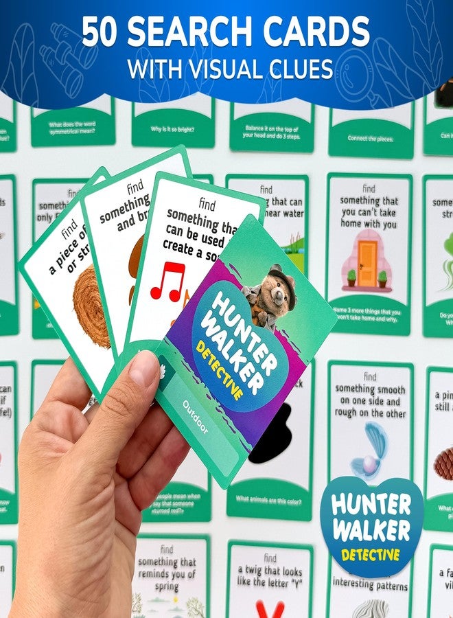 QUOKKA Scavenger Hunt Cards for Kids Ages 5-8 - Outdoor Activities for Kids Ages 6-8 - Camping Backyard Outdoor Games for Kid 5-6 - Educational Party Games for 5-6 Year Olds - Image 2