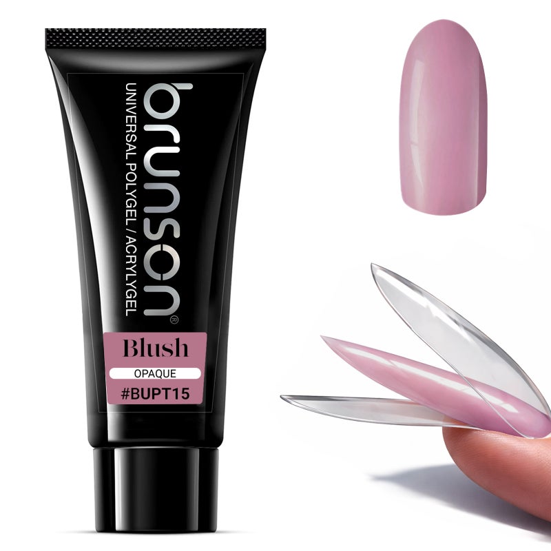 Polygel for Nails 100g- Brunson Universal Poly Gel Nail Builder Extension for Nail Art Design – High-Viscosity Builder Gel - Professional Acrygel for Nail Extensions | Sandwich Dual Form Technique