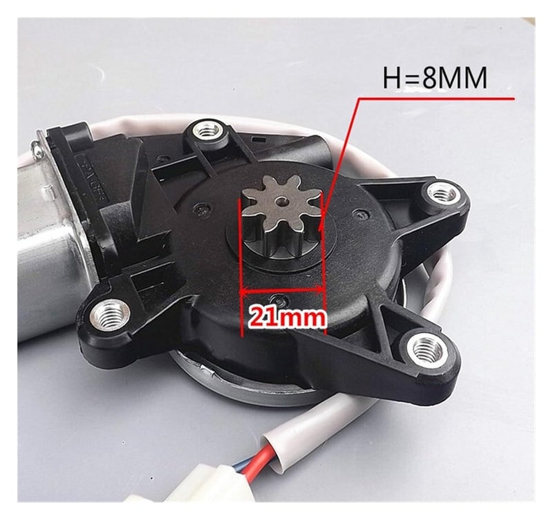 Vuzmode 4 Hole 8 Teeth Car Window Engine DC Motor - Image 3
