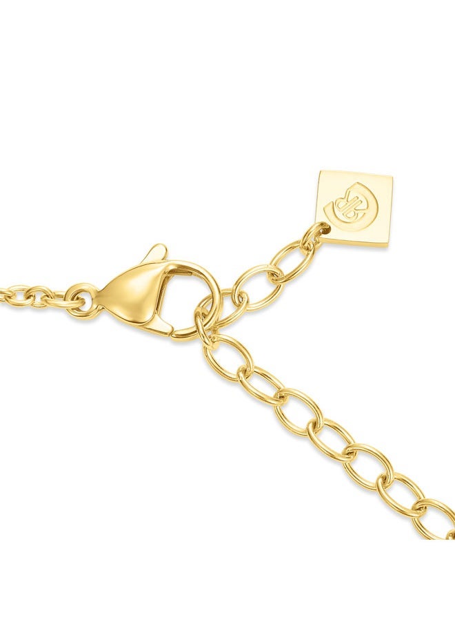 CERRUTI 1881 Angela Gold Plated Necklace for Women with Crystals  - Image 3