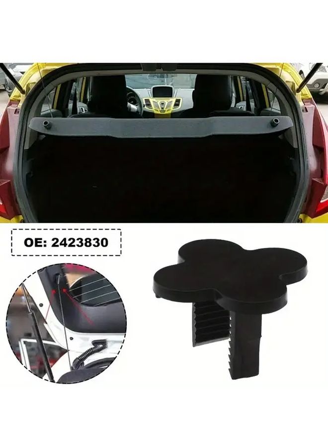 1 Set Roof Rack Luggage Carrier Strap with Locking Mechanism for Ford Fiesta MK8 Petrol Model CP3363 Heavy Duty Black Cable Connectors Secure Attachment Points Easy Installation Antitheft Design Works with Roof Bars Trunk Doors OE 2423830 Includes Lock Mechanism Key Durable Material Long Lasting Use Ideal Travel Everyday Rooftop Cargo Bag - Image 3