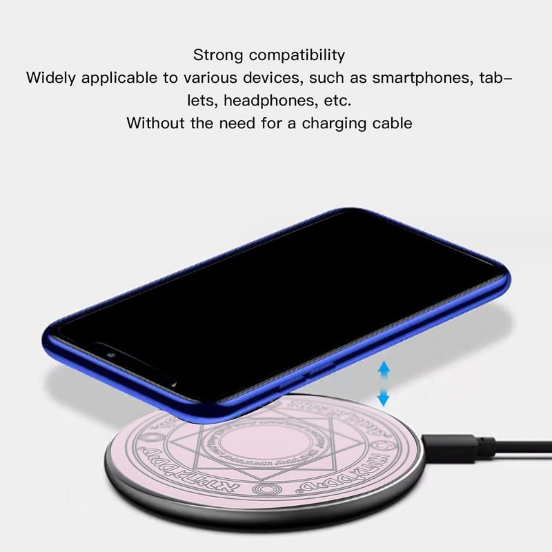 FILFEEL Array 20W Fast Pad with Breathing Light Effect - Stylish Desktop for Phones and Tablets - Image 3