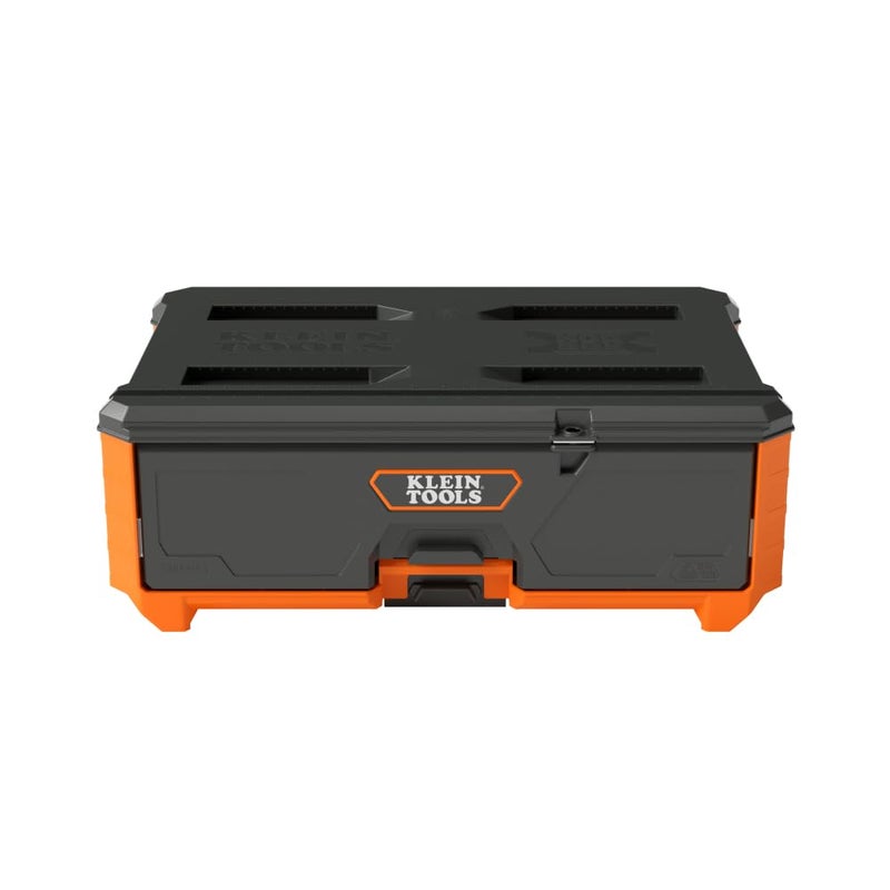 Klein Tools 54844MB MODbox Compact Single Drawer Box Full Width, Tool Storage Drawer with Ball Bearing Slides, Dividers Included, PVC Foam Mat - Image 1