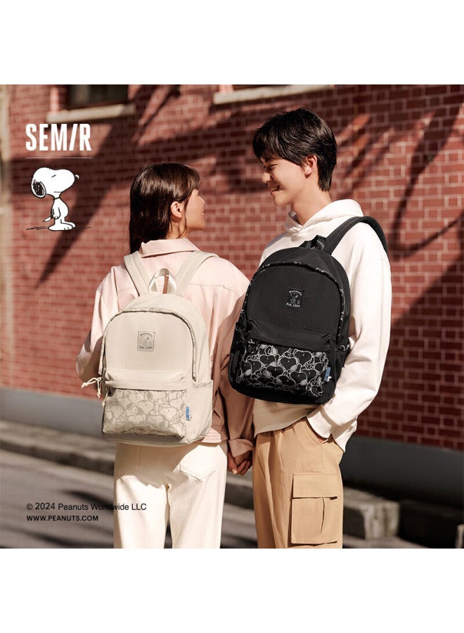 Semir Backpack, Snoopy Couple Backpack, Large Capacity Commuter Laptop Bag, Back To School New Semester 105524153211 - Image 1