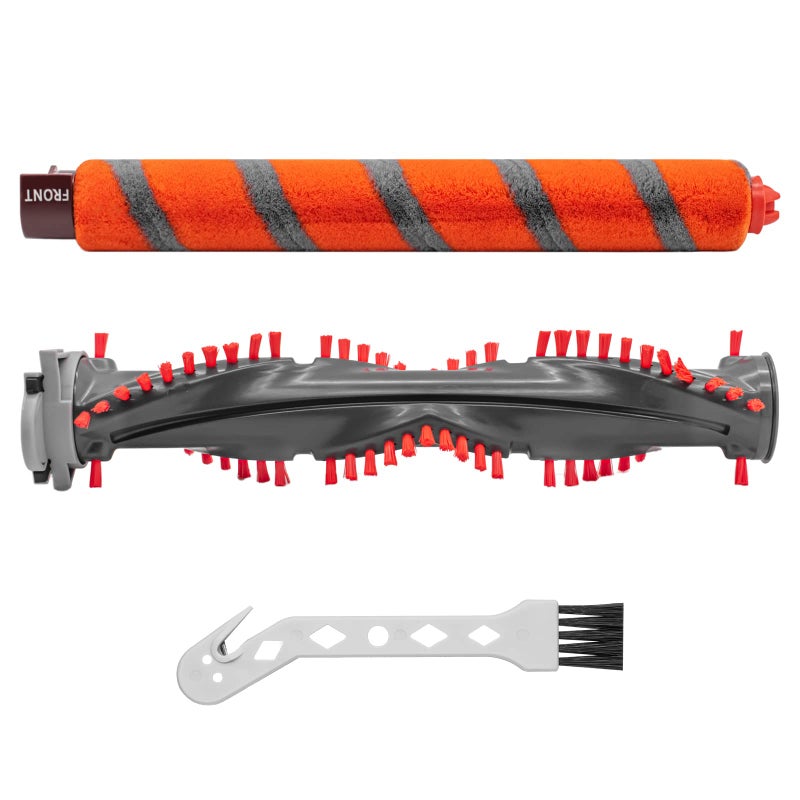 مجموعة فرش استبدال كودس متوافقة مع مكنسة شيرك NV800 NV800W NV801 NV801Q NV803 UV810 HV380 HV381 HV382 HV384 1 فرشاة لينة 1 فرشاة لجميع الأسطح