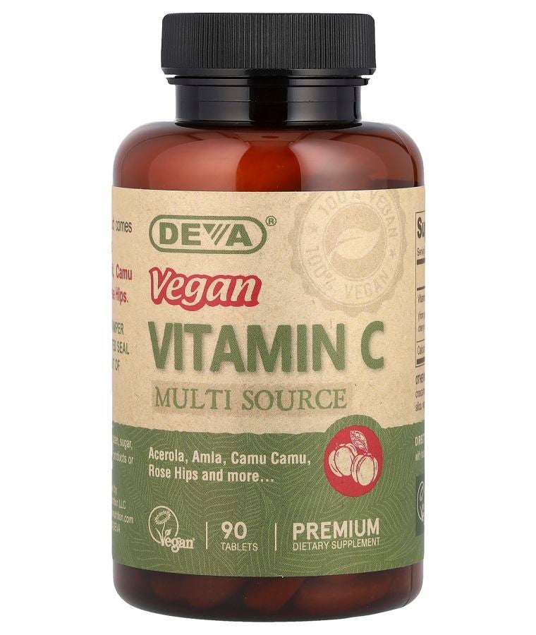 Deva Vegan Vitamin C Multi Source 90 Tablets