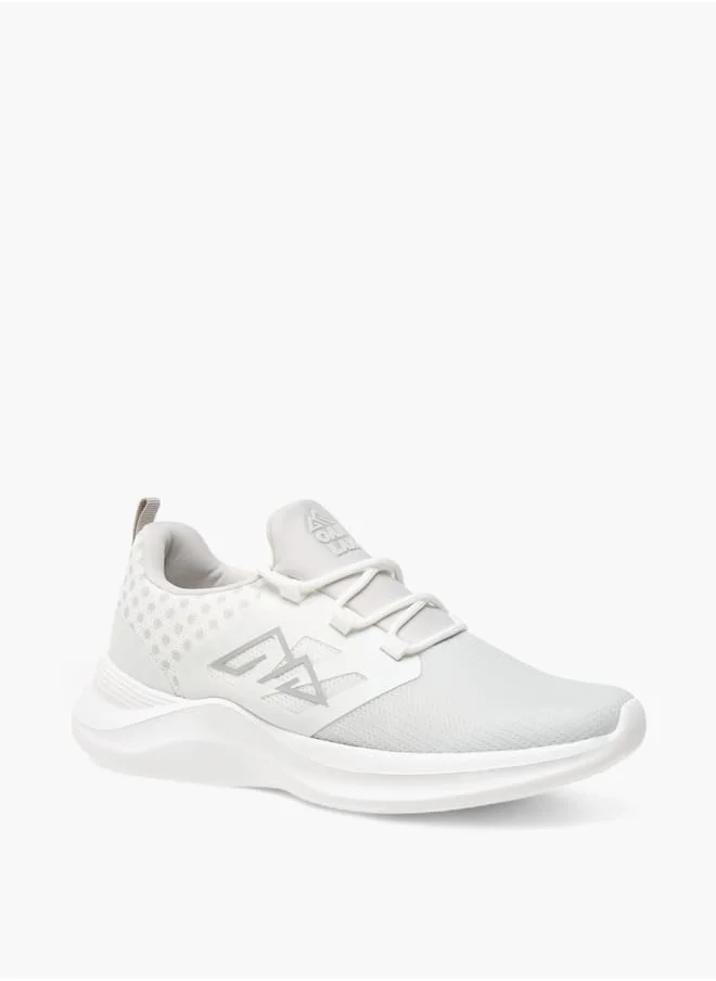 Oaklan by Shoexpress Women's Logo Detail Lace-Up Sports Shoes