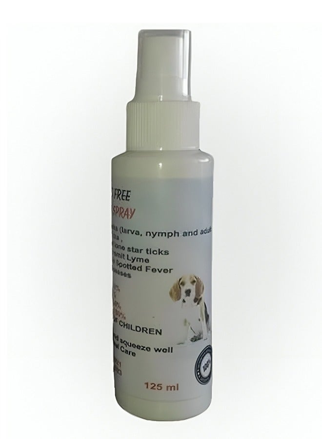 Very safe and odorless tick spray for dogs