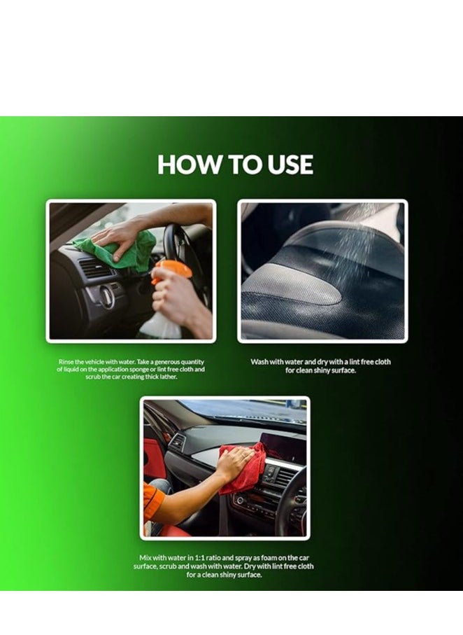 LAZER - Lazer Resolve Stain Remover Upholstery Cleaner Trigger Spray 500ml, Multi Surface Cleaner, All Purpose Cleaners, Multi Purpose Foam, Suitable for Car Car Interior, Seats, Mattress, Carpets - Image 1