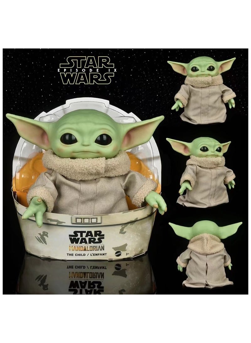 Star Wars Plush Cloth Robe 11 inch Yoda Baby Mandalorian Handmade - Image 1