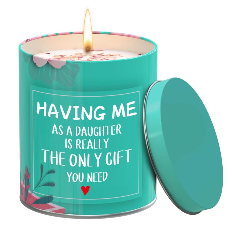Hocis Mothers Day Gifts for Mom,Gifts from Daughter,Mom Gifts Ideas Birthday Gifts for Mom,Christmas Gifts for Mom Funny Gifts Ideas-Scented Candles 9oz - Image 1