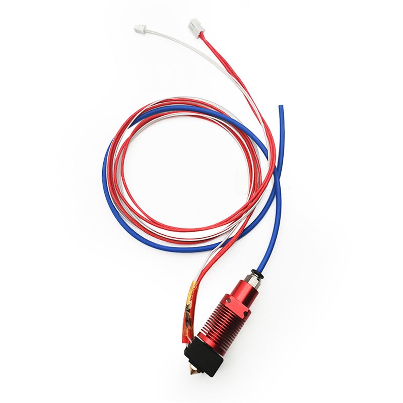 24V Assembled Extruder Hot End Kit 0.4mm Nozzle Heating Block Silicone Cover Compatible with Creality CR-10S Pro 3D Printer - Image 1