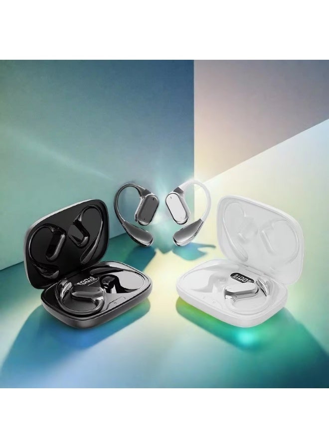 Open Ear Bluetooth Headphones Wireless Clip-On Earbuds HD Call Smart Touch Control Bone Conduction - Image 2