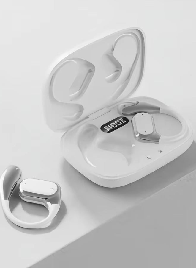 Open Ear Bluetooth Headphones Wireless Clip-On Earbuds HD Call Smart Touch Control Bone Conduction - Image 3