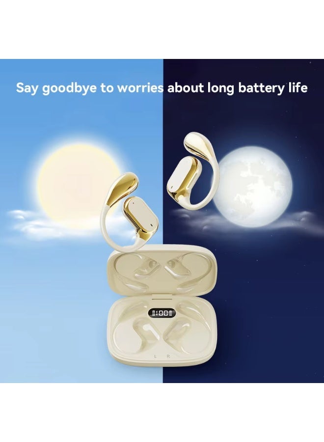 Open Ear Bluetooth Headphones Wireless Clip-On Earbuds HD Call Smart Touch Control Bone Conduction - Image 5