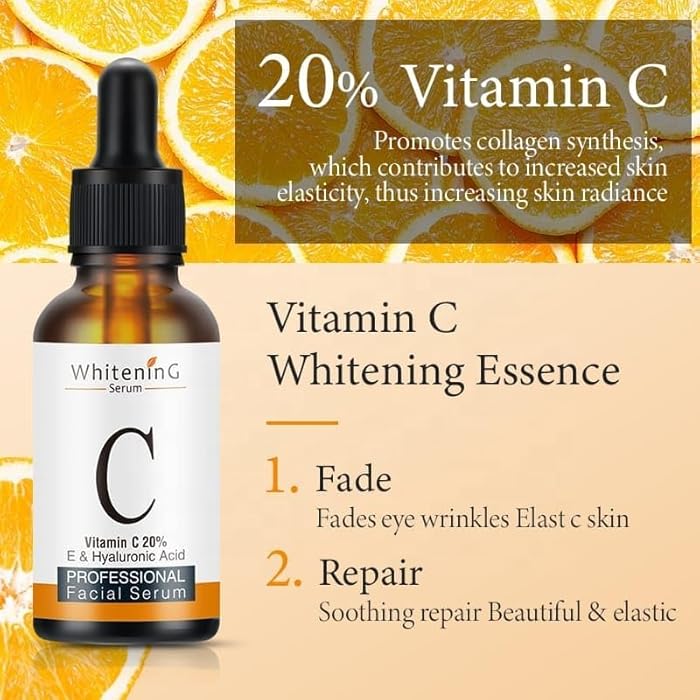 MOOYAM Vitamin C Serum for Face with Hyaluronic Acid – Brightening & Anti-Aging Facial Serum – Hydrating & Firming Formula 30 ml - Image 4