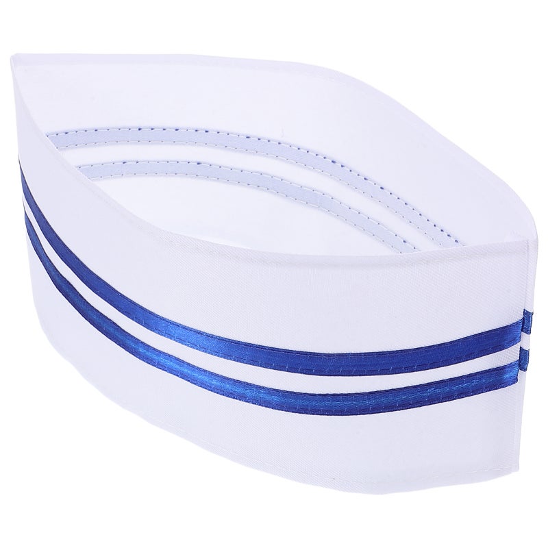 Chef Hat for Food Service, Comfortable Design with Stylish Edge for Men and Women - Image 1