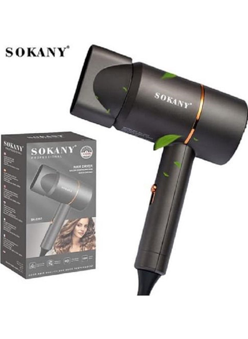 sokany SK-2202 Professional Hair Dryer - 1200W - Image 1