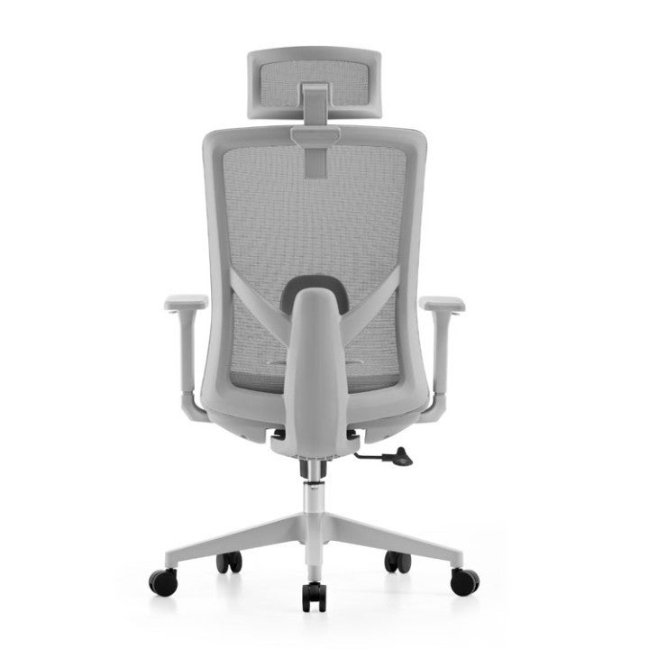Multiwood Advanced Comfort Professional Chair with Balanced Lumbar Support, Durable Build and Extended Sitting Ease – Grey - Image 4