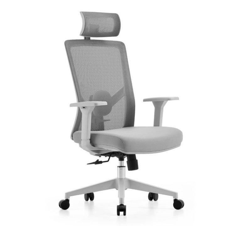 Multiwood Advanced Comfort Professional Chair with Balanced Lumbar Support, Durable Build and Extended Sitting Ease – Grey - Image 1
