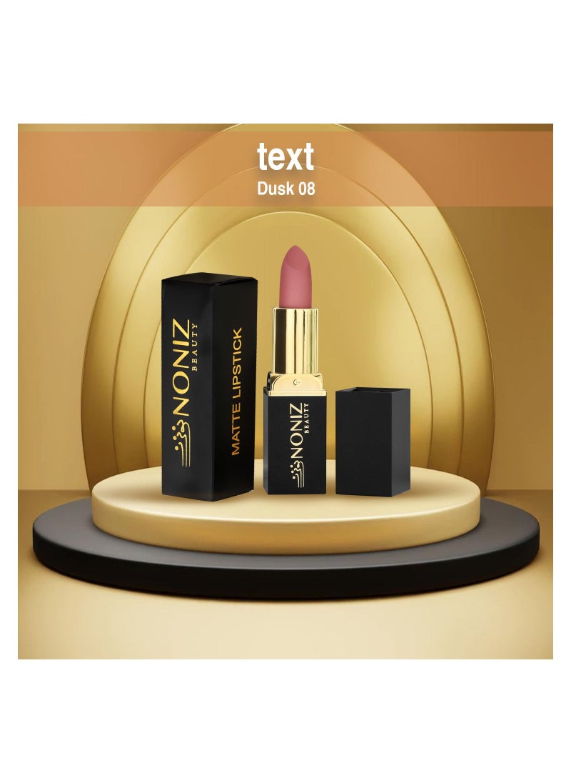 NONIZ Lipstick Matte Finish - Ultra Creamy Texture - أحمر شفاه طويل الأمد 9 ألوان صلبة - pzsku/ZACE6A44F7B25181F238CZ/45/_/1669575937/3da2ccf8-a43c-4fc9-8bb5-400e74cf719f