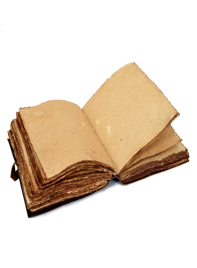 cuero Leather Journal Notebook Handmade Travel Vintage Bound Journal for Men for Women Deckle Edge Paper with Old Fashioned Perfect Paper for Writing, Horse Rider Theme Genuine Leather Travel Diary (8 by 6 inch) - Image 5
