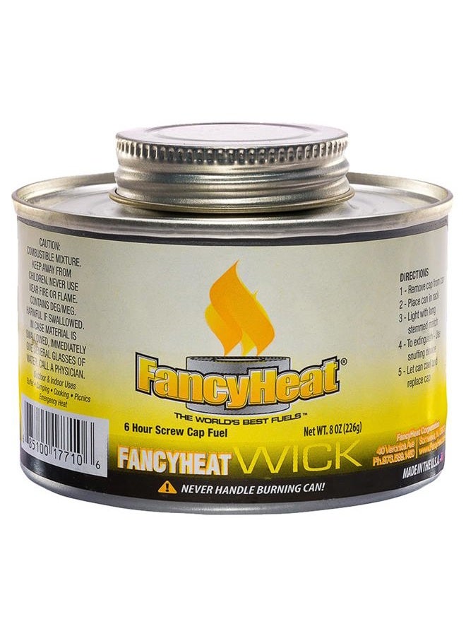 FancyHeat 6 Hour Clean Burning Chafing Dish Fuel - Pack of 6 - Image 2