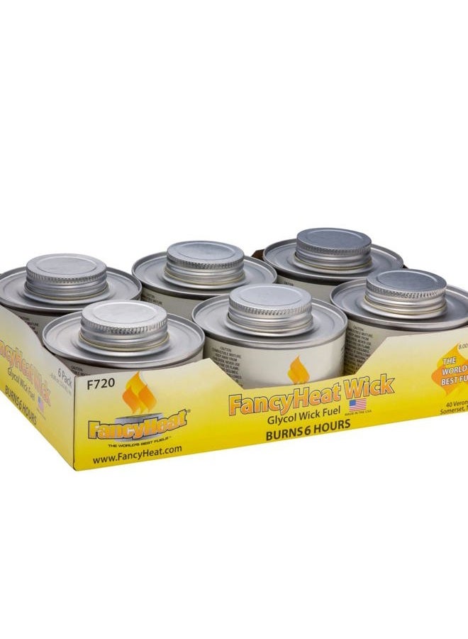 FancyHeat 6 Hour Clean Burning Chafing Dish Fuel - Pack of 6 - Image 1