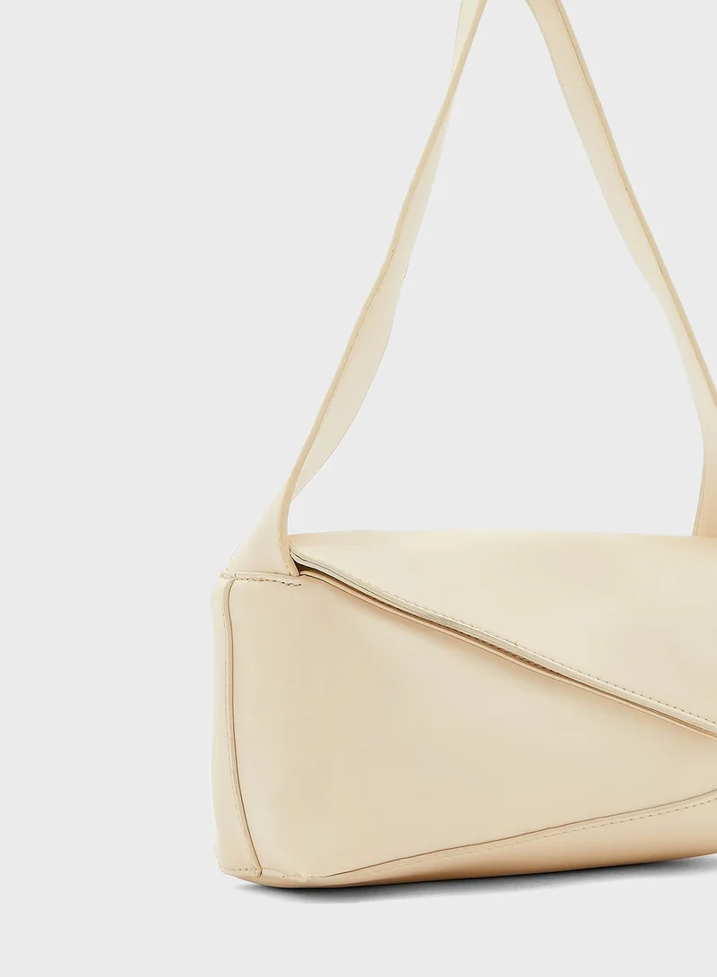 ELLA Panelled Shoulder Bag