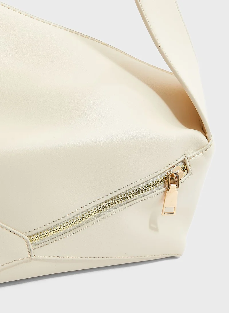 ELLA Panelled Shoulder Bag