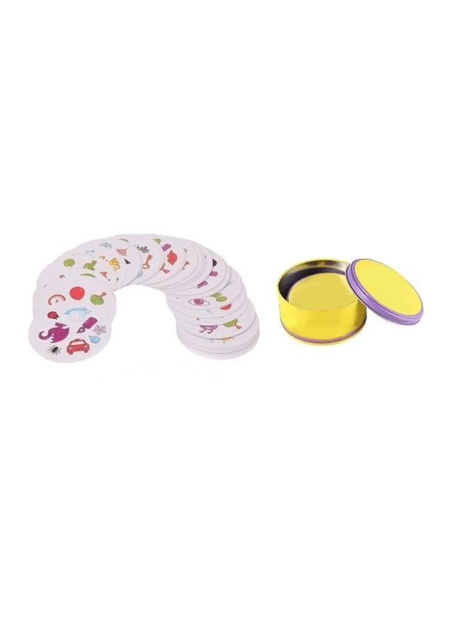 نيبمينينت - 55Pcs Cards Board Game Easy to Play Fun Interactive Entertaining for Family Travel Party - Image 1