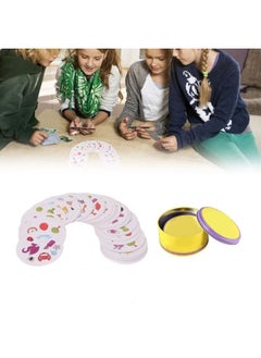 نيبمينينت 55Pcs Cards Board Game Easy to Play Fun Interactive Entertaining for Family Travel Party  - Image 3