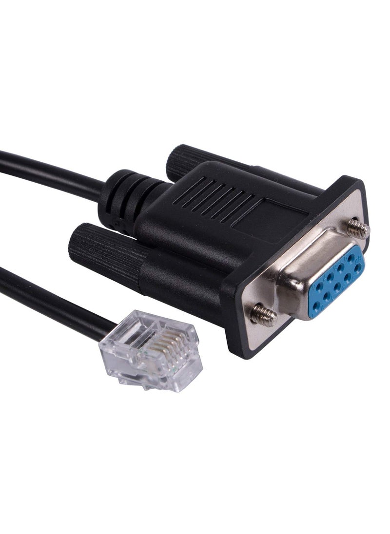 Suamdoen DB9 Serial RS232 to RJ12 6P6C Adapter Cable for APC PDU 940-0144A  - Image 1