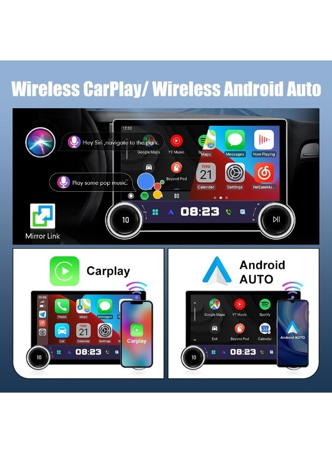 Vierex Android Car Stereo Screen For Toyota Land Cruiser Pickup LC79 LC70 2007-2020 With Apple Carplay Android Auto Wireless WiFi DSP AHD Camera Included Fast Interface Wood Color (4+64GB Diamond 2K) - Image 3