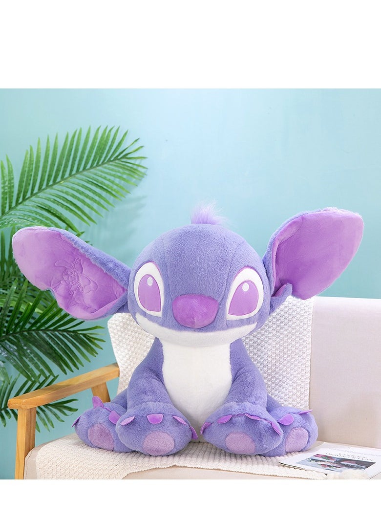 STITCH Stitch Cartoon Plush Doll Pillow Doll for Child 30 cm Purple  - Image 1