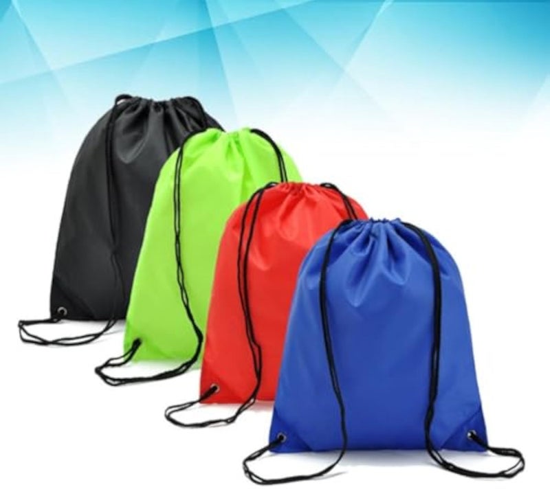 LIOOBO 4 Pcs Waterproof Drawstring Bags Sports Riding Backpack Suitable for Adults and Kids, Holiday, Swimming, Beach - Image 5