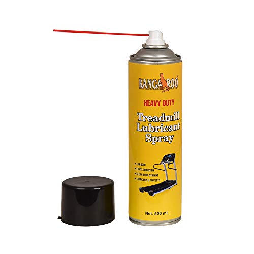 Kangaroo Heavy Duty Treadmill Lubricant Oil Spray | 500 ML Silicone-Based Belt Lubricant for Home & Commercial Treadmills | Reduces Friction, Non-Staining & Low Odor - Image 2