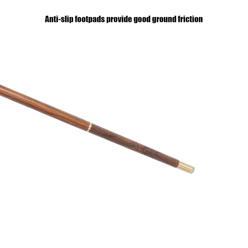woobles Walking Cane Hiking Walking Sticks 3 Sections Wooden Walking Cane Hand Walking Stick for Elderly Ideal Daily Living Aid for Limited Mobility - Image 4