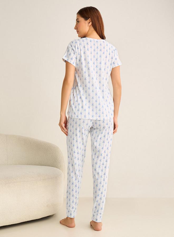 Splash FAV Pyjama Set Top & Trousers - Image 3
