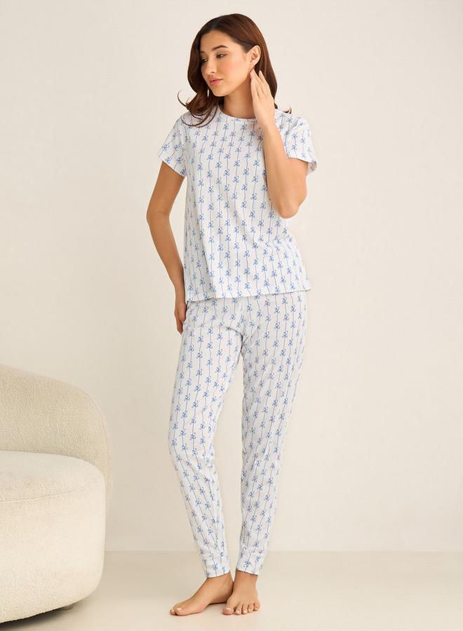 Splash FAV Pyjama Set Top & Trousers - Image 1