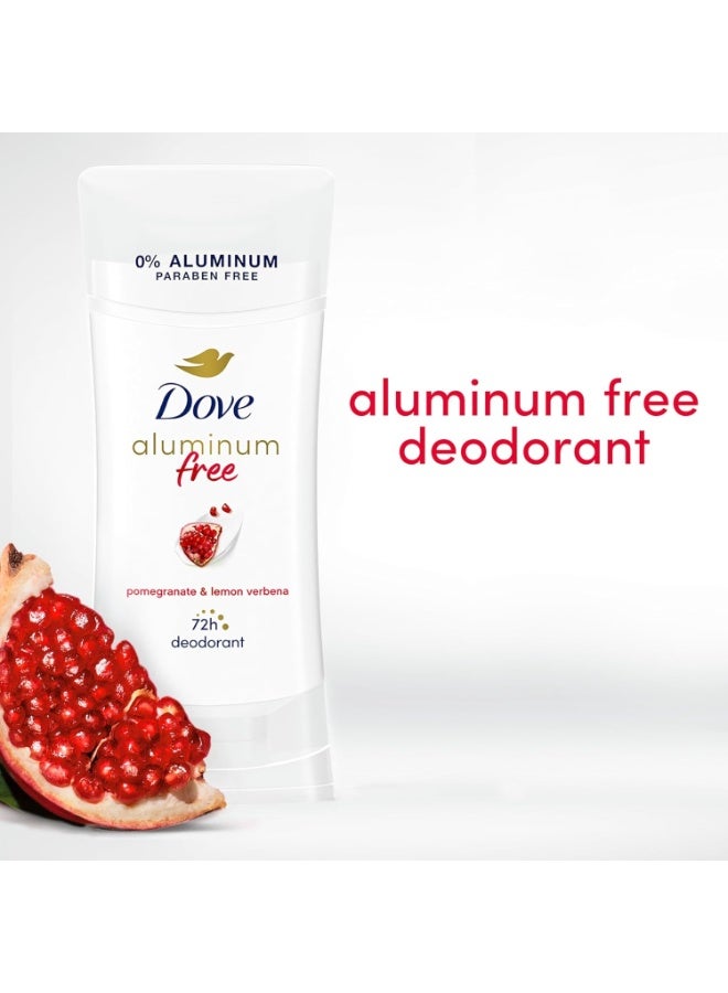 Dove 0% Aluminum Deodorant Pomegranate & Lemon Verbena (74 g) - Image 3