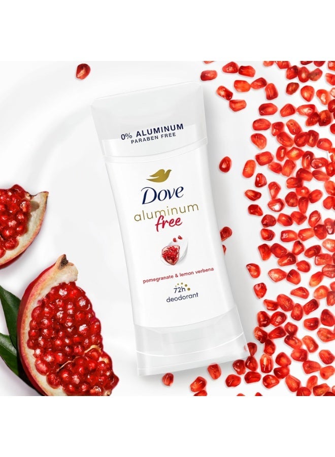 Dove 0% Aluminum Deodorant Pomegranate & Lemon Verbena (74 g) - Image 4