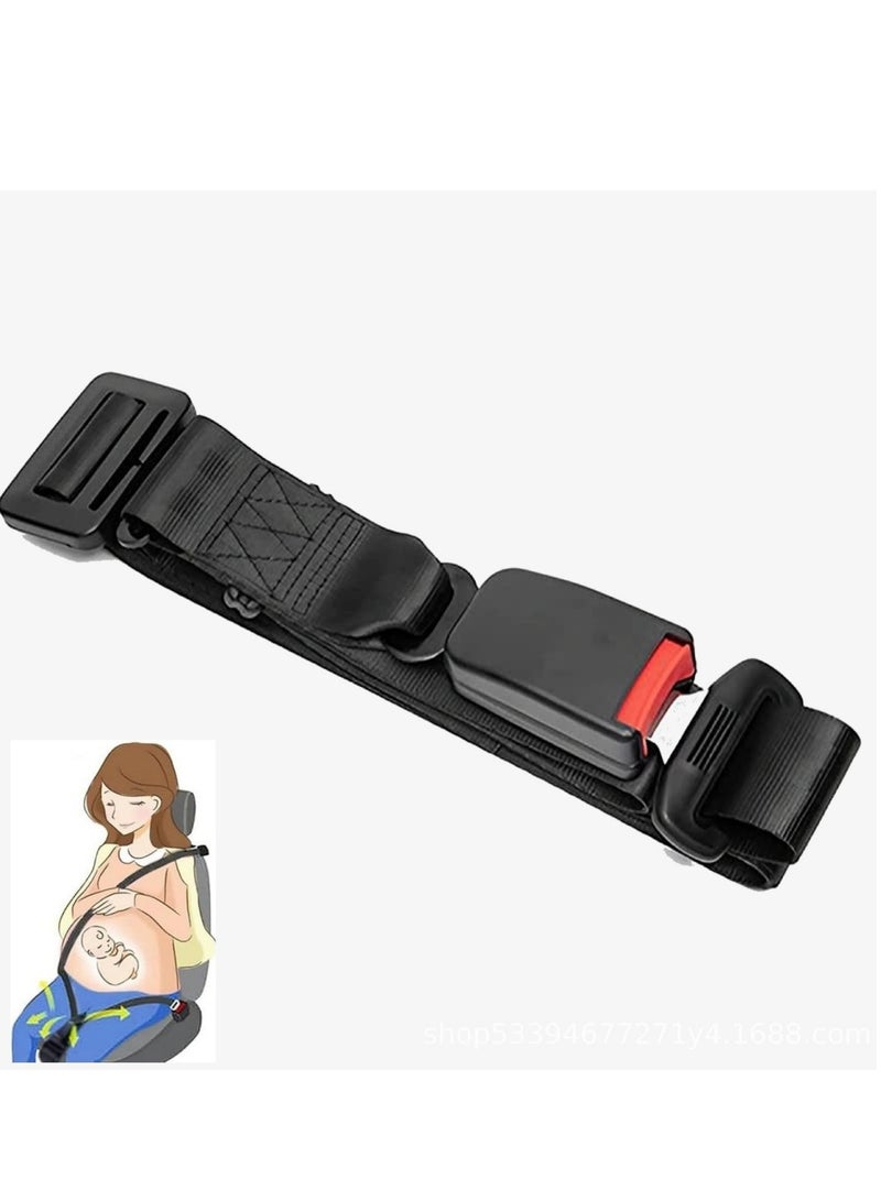Generic Pregnancy Seat Belt, Maternity Car Belt Adjuster, Breathable Seats Bump Strap for Pregnant Women, Protect Unborn Babies, Prevent Compression and Protect Belly of Abdomen, A Must Have for Maternity  - Image 1