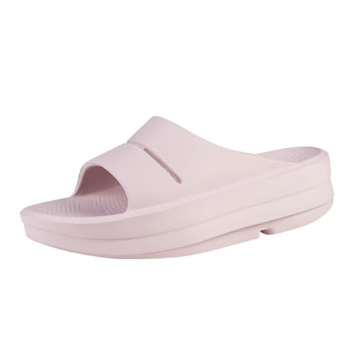 OOFOS Womens OOmega OOahh Slide Stardust 7 Medium - Image 1
