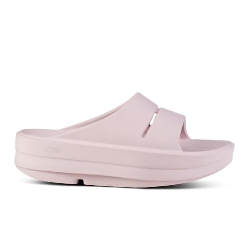 OOFOS Womens OOmega OOahh Slide Stardust 7 Medium - Image 2