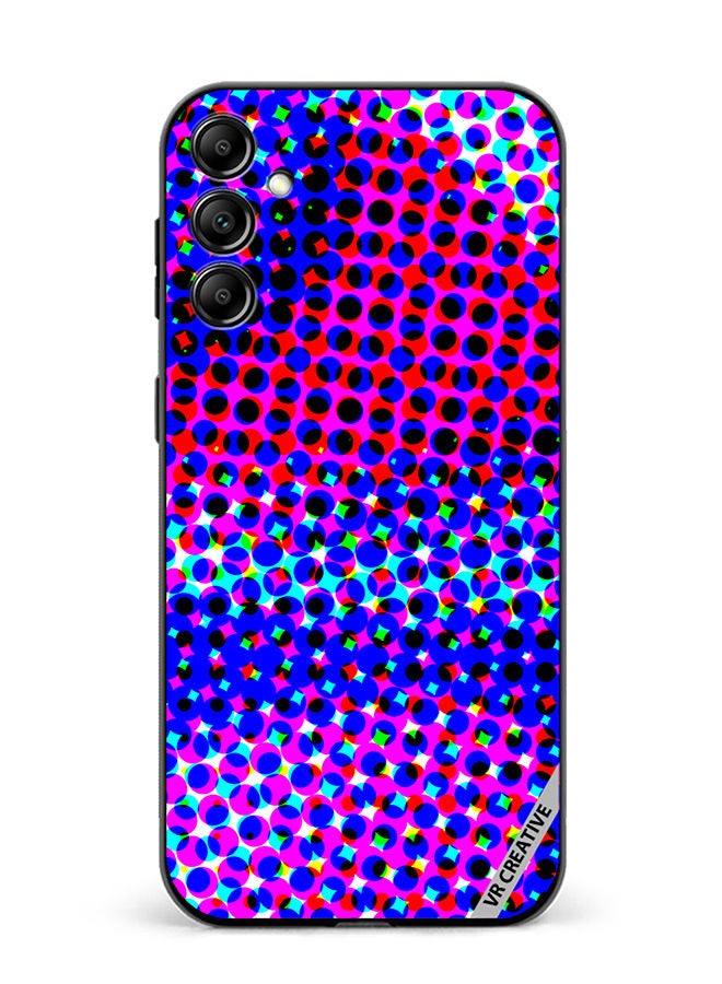 VR CREATIVE Protective Case Cover For Samsung Galaxy A14 5G/A14 Fun Beautiful Retro Pop Art Design Multicolour - Image 1
