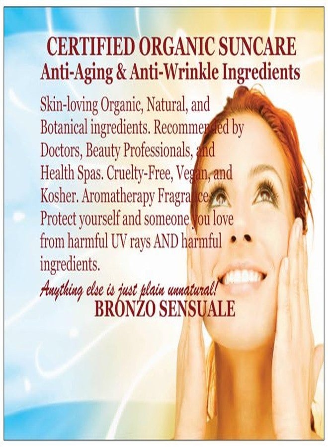 Bronzo Sensuale SPF 30 Sunscreen Protective Golden Tanning Organic Carrot Oil 8.5 Ounces - Image 3