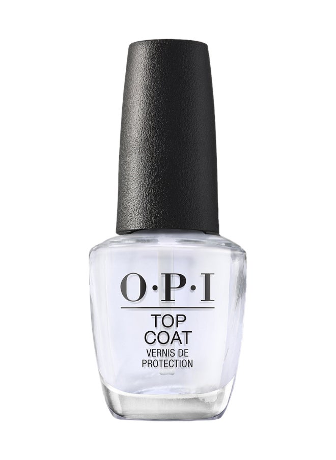 OPI Classic Nail Lacquer - Top Coat, Clear, 15Ml  - Image 1