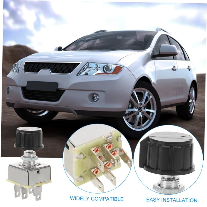 Car Air Conditioning Fan Speed Control Rotary Blower 1 Piece Easy Installation Efficient Temperature Regulation - Image 5
