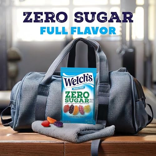 Welch's Zero Sugar Fruity Bites, Mixed Fruit Snack Pack, Gluten Free & Sugar Free Snacks, 3oz Snack Pack (Pack of 1) - Image 3